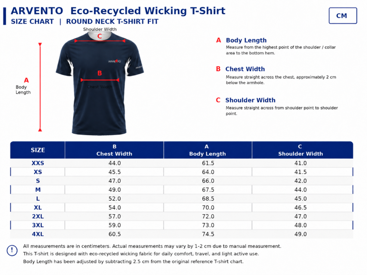 Eco-Recycled Wicking T-Shirt (GRIGIO VERDE)
