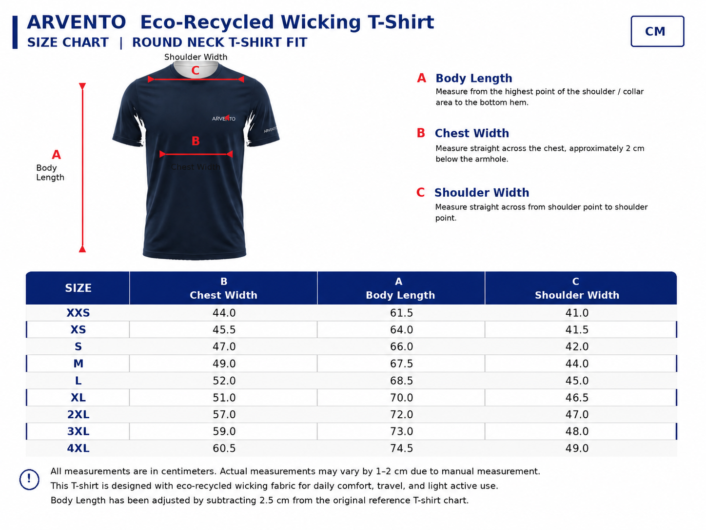 Eco-Recycled Wicking T-Shirt (GREY)