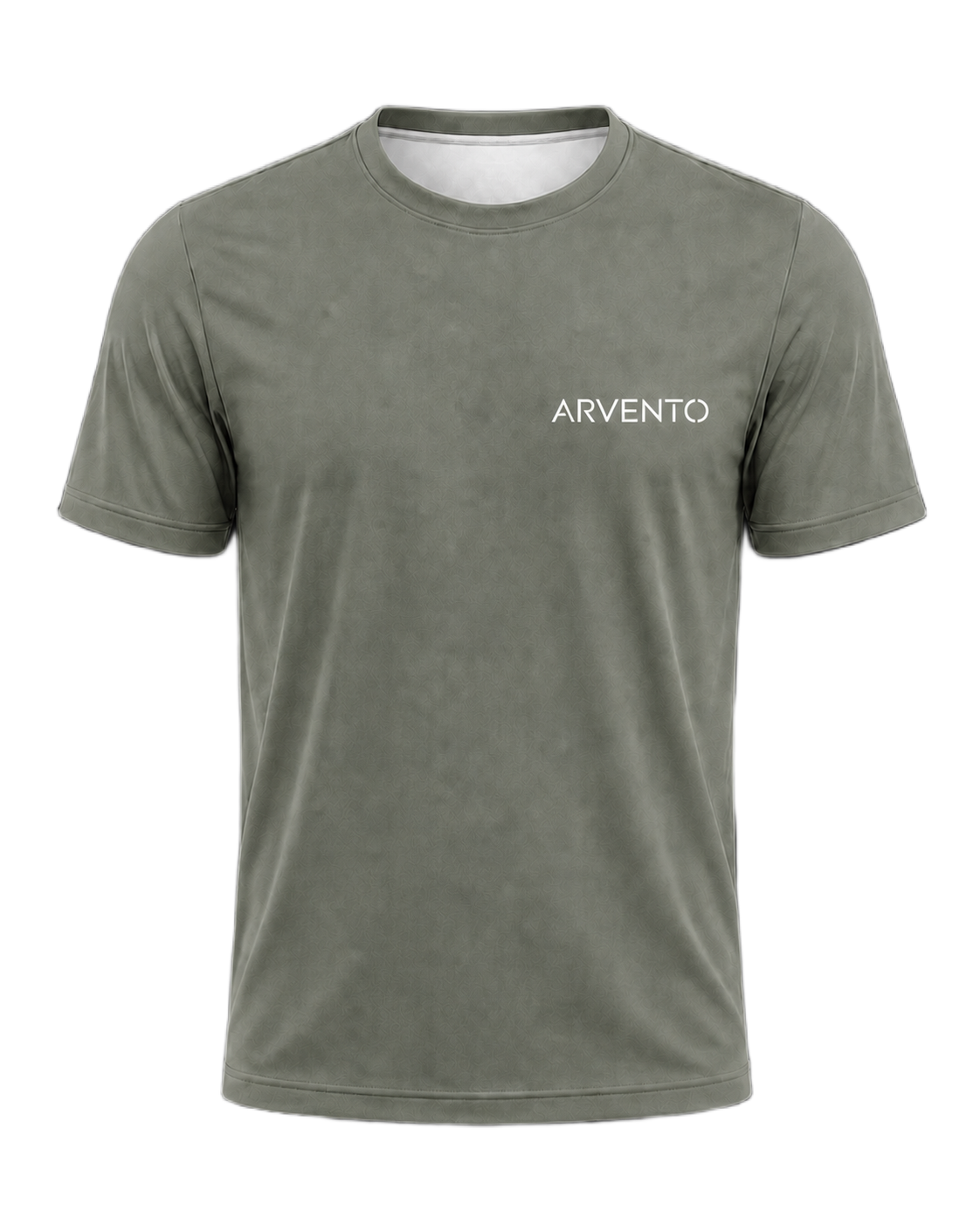 Eco-Recycled Wicking T-Shirt (gray green )