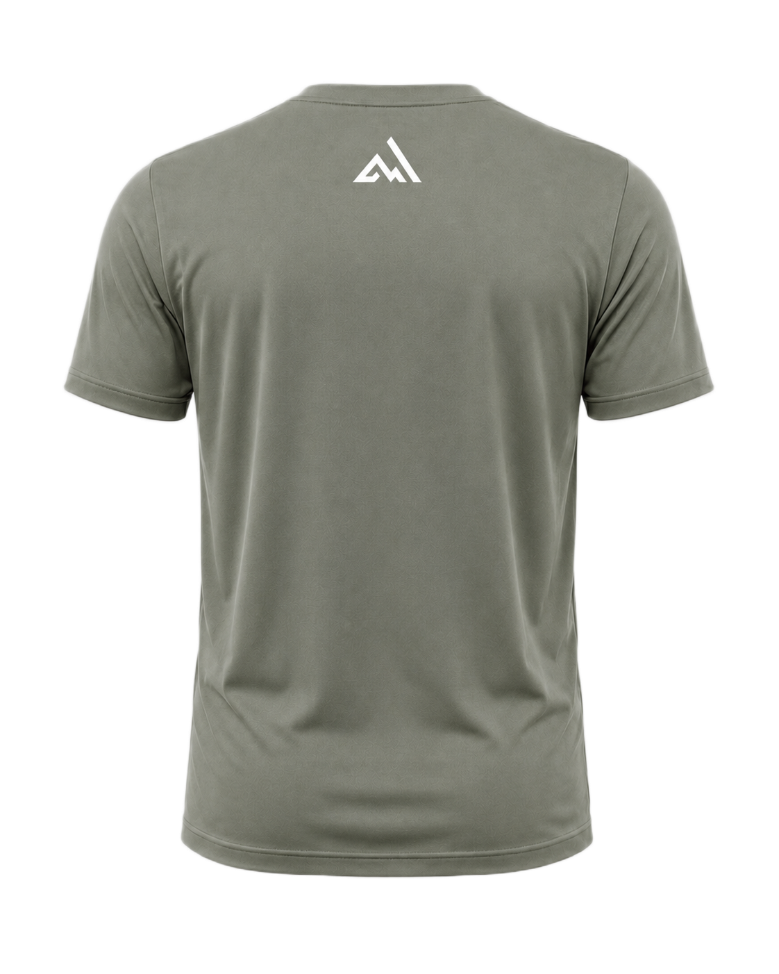 Eco-Recycled Wicking T-Shirt  (gray green )
