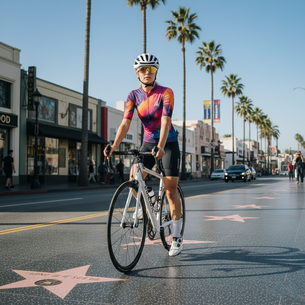 Maillot de ciclismo Abstract Diagonal Pro unisex
